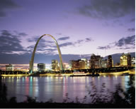 St. Louis Skyline at Twilight