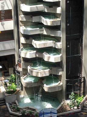 Hotel Atrium water feature