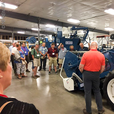 Stine Seed Company test plot harvester